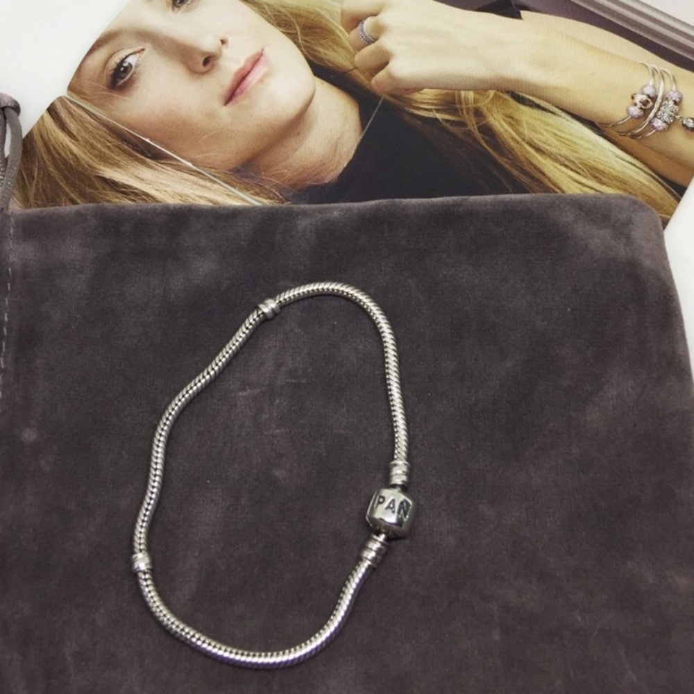 Authentic 7.9” Pandora Bracelet
